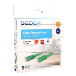 Fibre optique SEDEA 3 Mètres SFR/ORANGE/BOUYGUES