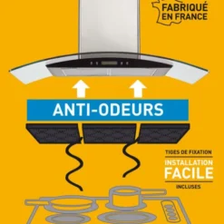 Filtre à charbon universel avec fixation ELECTRODEPOT