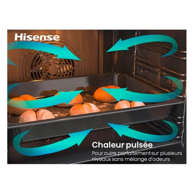 Four chaleur tournante HISENSE BSA 66333 PG