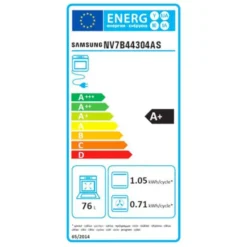 Four encastrable SAMSUNG à chaleur tournante NV7B44304AS