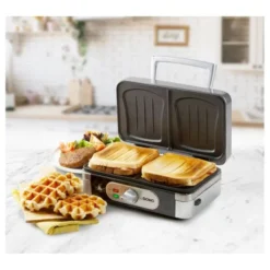 Gaufrier DOMO + Croque monsieur + Grill - DO9264C