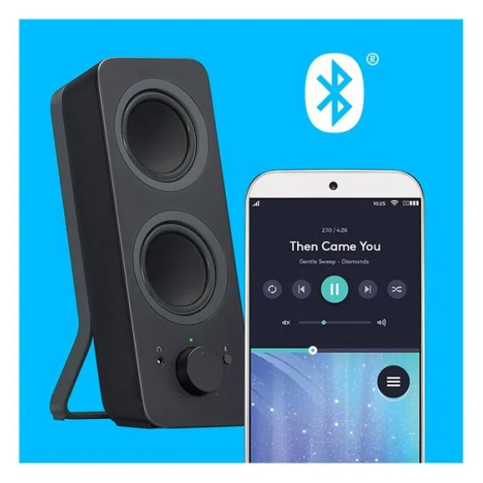 Haut-parleurs Z207 Bluetooth pour ordinateur
