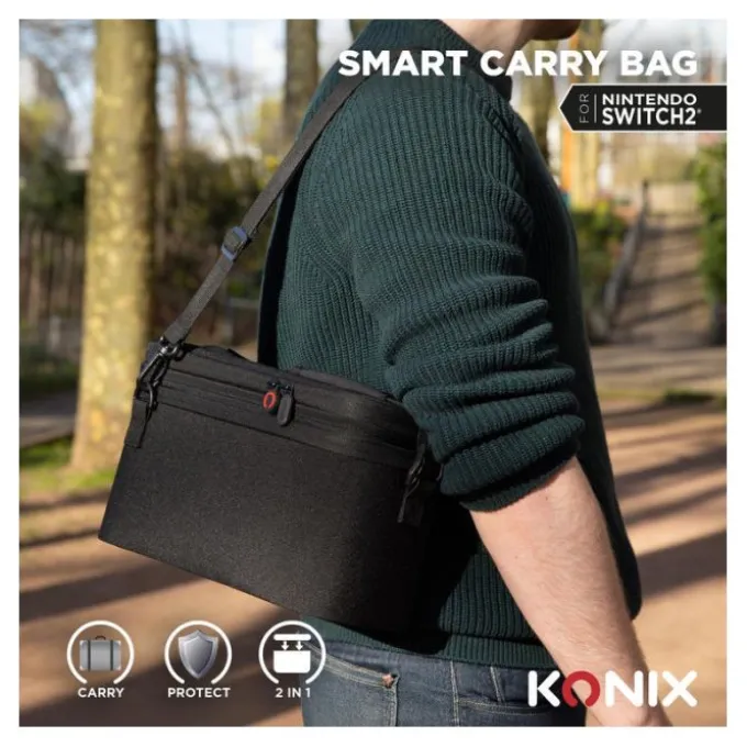 Housse KONIX Smart carry bag pour Switch 2