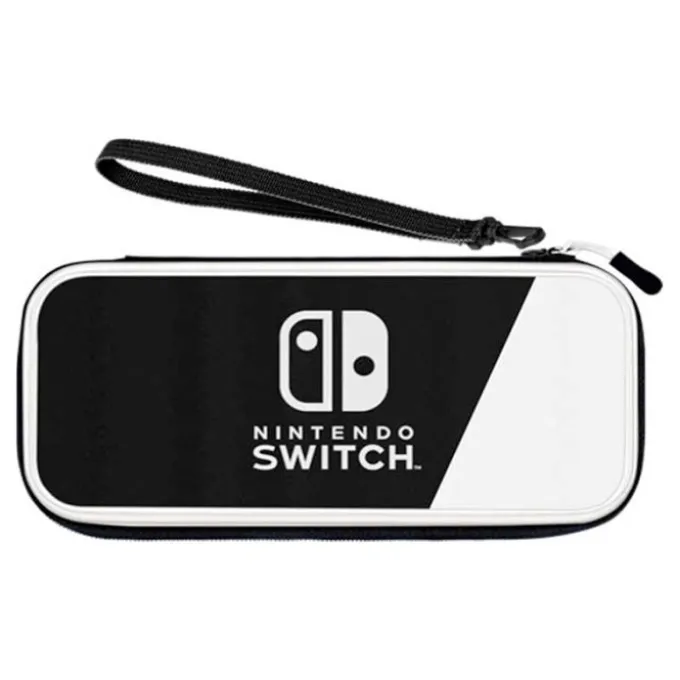 Housse PDP pour Nintendo Switch Noire et blanche