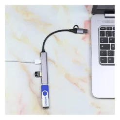 Hub SEDEA USB-C + adaptateur 4 ports