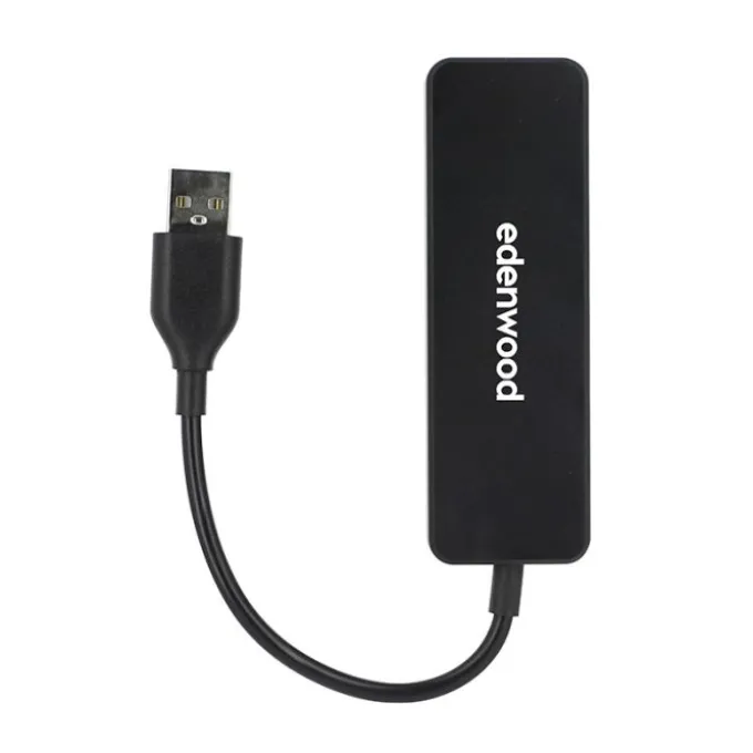 HUB USB-A 4 Ports Edenwood USB 2.0 – Haute Vitesse 480 Mbps