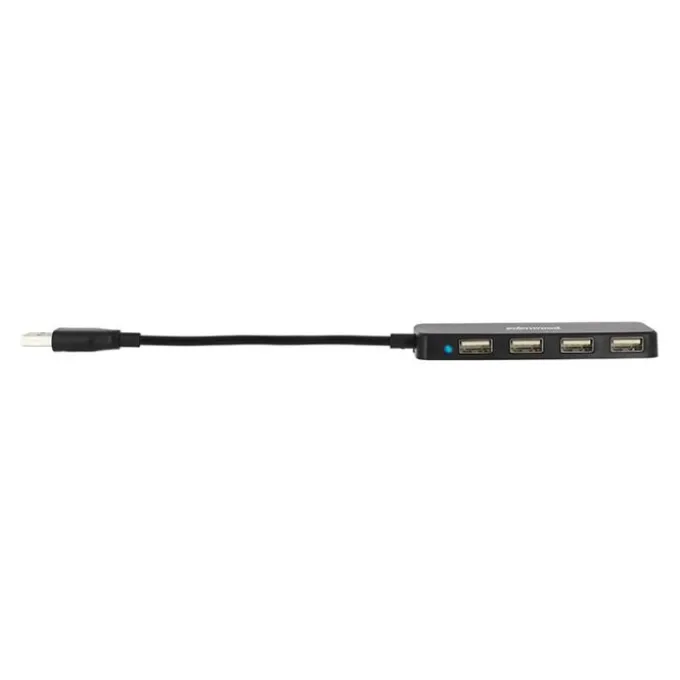 HUB USB-A 4 Ports Edenwood USB 2.0 – Haute Vitesse 480 Mbps