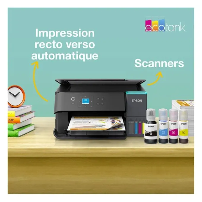 Imprimante EPSON EcoTank ET-2951 multifonction à réservoir