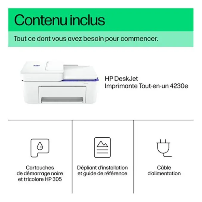 Imprimante HP DESKJET 4230e multifonction