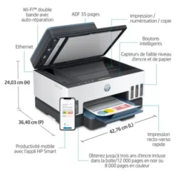 Imprimante HP Smart Tank 7306 multifonction à réservoir