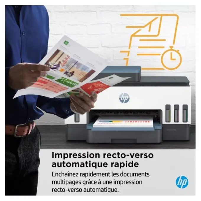Imprimante HP Smart Tank 7306 multifonction à réservoir