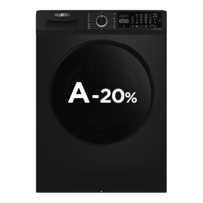 Lave-linge hublot 10 kg VALBERG WF 1014 A-20 BL701T