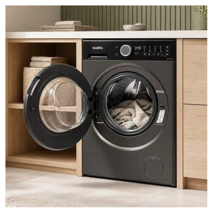 Lave-linge hublot 8 kg VALBERG WF 814 A-30 F S566C