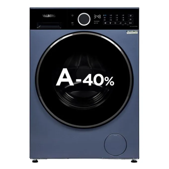 Lave-linge hublot 9 kg VALBERG WF 914 A-40 F B566C