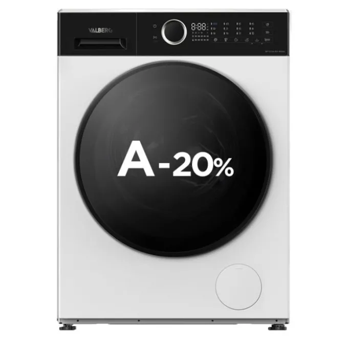Lave-linge hublot 12 kg VALBERG WF 1214 A-20 F W566C