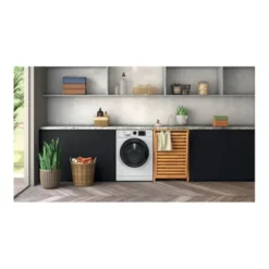 Lave-linge séchant 9 kg / 6 kg HOTPOINT NDB964489WKAFR