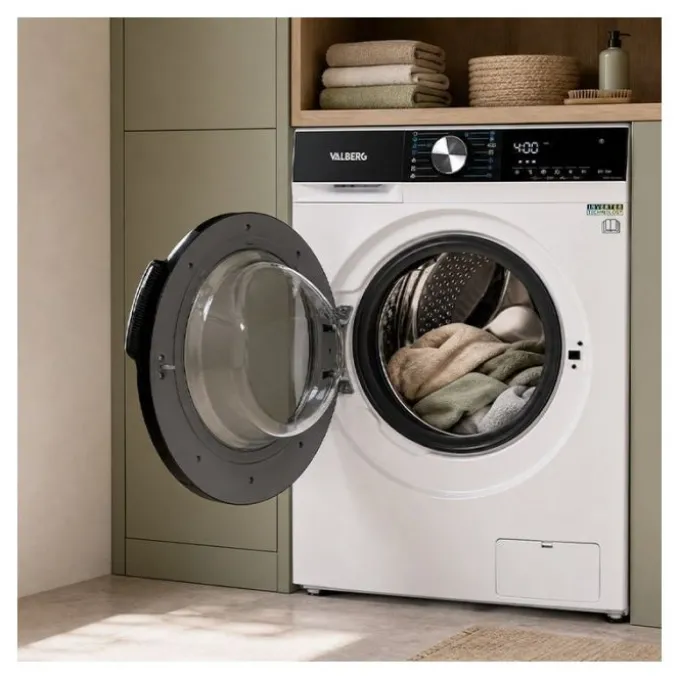 Lave-linge séchant 8 kg / 6 kg VALBERG WD 8614 A 10/D W566C