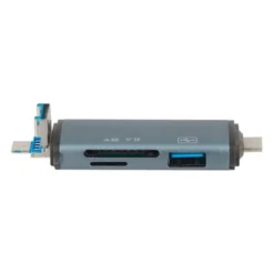 Lecteur de cartes multifonction SEDEA 6 en 1 - USB - USB-C