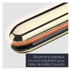 LISSEUR BOUCLEUR BABYLISS ST484E 2en1 Black Onyx