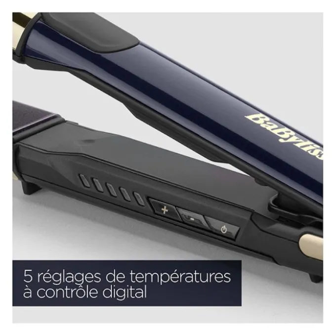 LISSEUR BOUCLEUR BABYLISS ST484E 2en1 Black Onyx