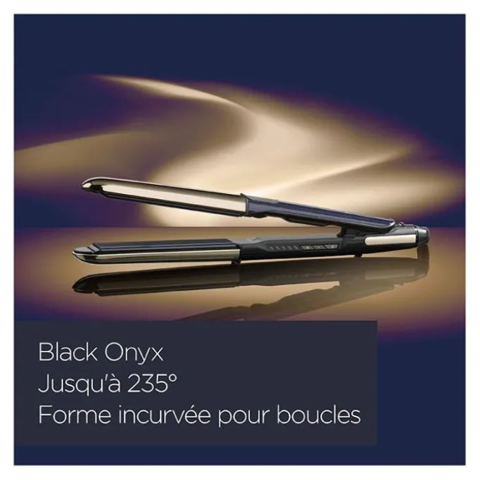 LISSEUR BOUCLEUR BABYLISS ST484E 2en1 Black Onyx