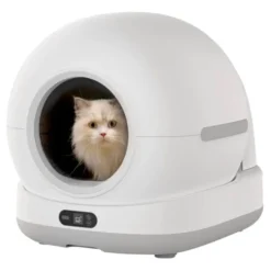 Litière auto nettoyante PAWZZ 72L avec caméra