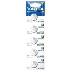 Lot de 5 Piles VARTA CR2032