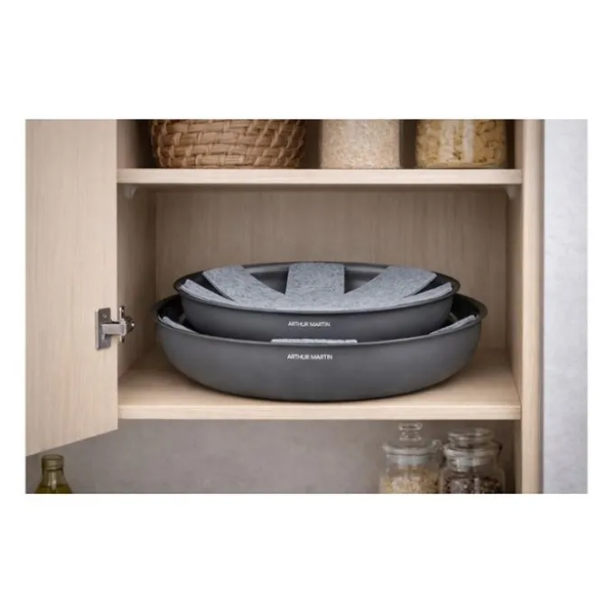 Lot de 2 poêles céramique ARTHUR MARTIN 24-28 cm