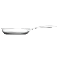 Lot de 2 poêles VALBERG inox 18/10 triply 24 28cm