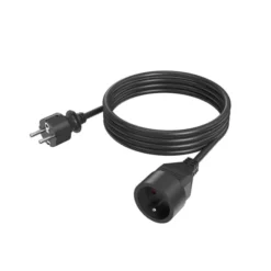 Lot de 2 Rallonges GAO 3m+5m Noire