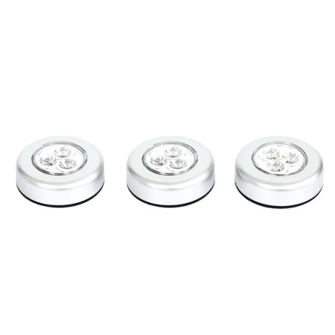 Lot de 3 Spots lumière JE CHERCHE UNE IDEE Push&Light