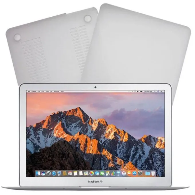MacBook Air 13,3" (2017) Intel Core i5 8Go 128Go SSD Gris - Reconditionné grade éco + Coque blanche