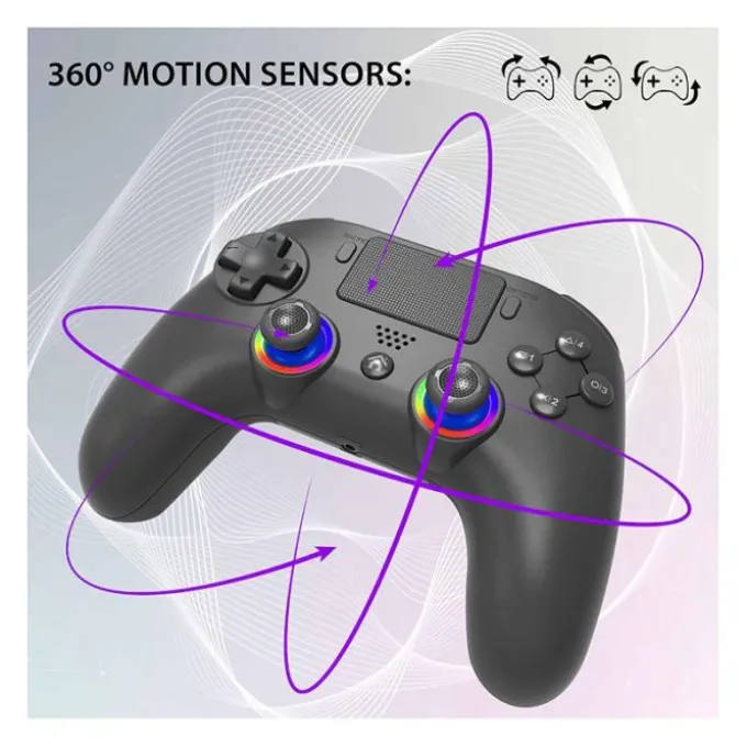 Manette PS5 SUBSONIC sans fil Noire