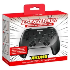 Manette Switch AKUMA ISEKAI sans fil Noire