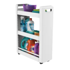Meuble rangement roulettes 3 niveaux