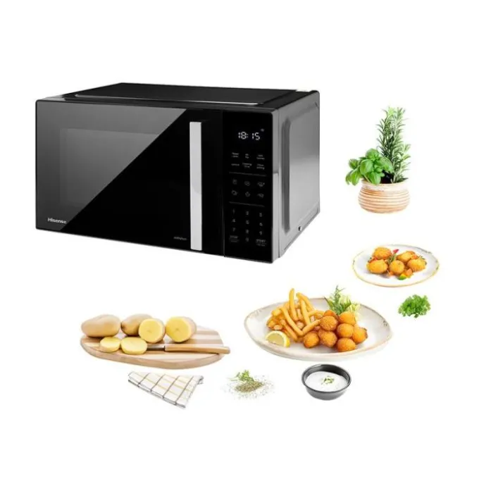 Micro-ondes multifonctions HISENSE H23MOBS5H2C3 23L
