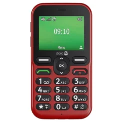 Mobile DORO Leva E10s 4G Rouge Sénior
