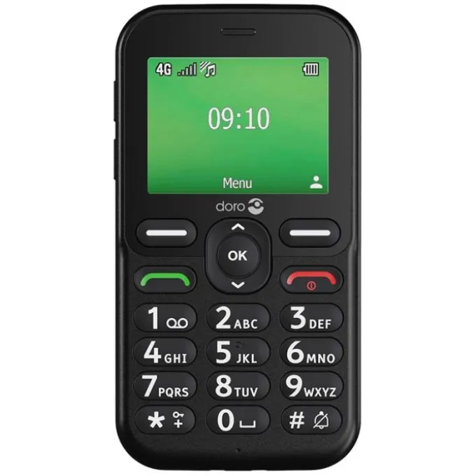Mobile Sénior DORO Leva E10s 4G Noir