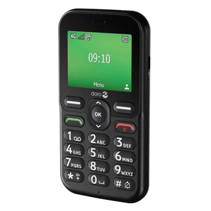Mobile Sénior DORO Leva E10s 4G Noir