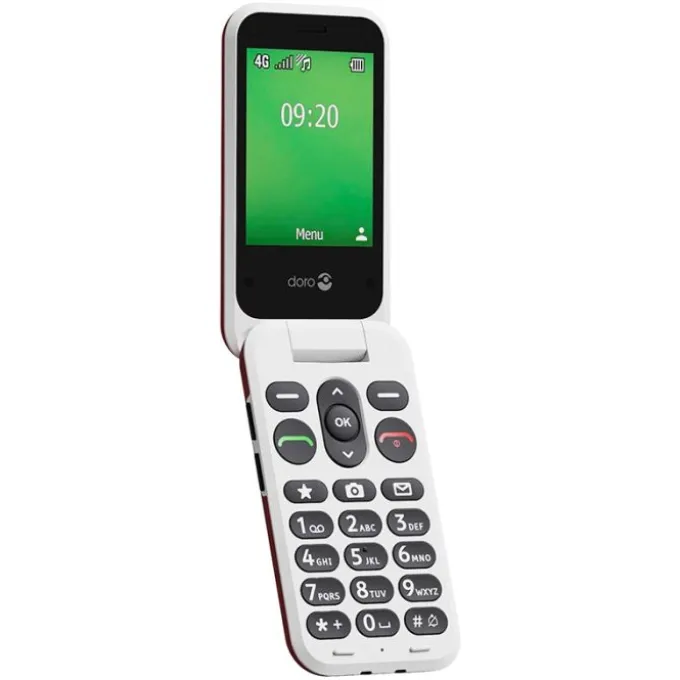 Mobile Sénior DORO Leva 22s 4G Rouge