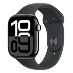Montre connectée Apple Watch S10 46mm GPS Noire Reconditionnée grade A+