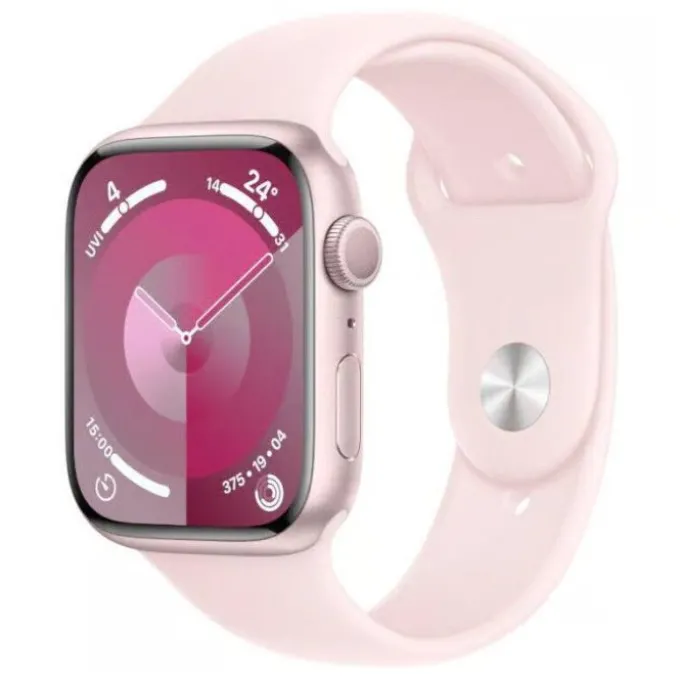 Montre connectée APPLE Watch S9 45mm GPS Rose Reconditionnée grade A+