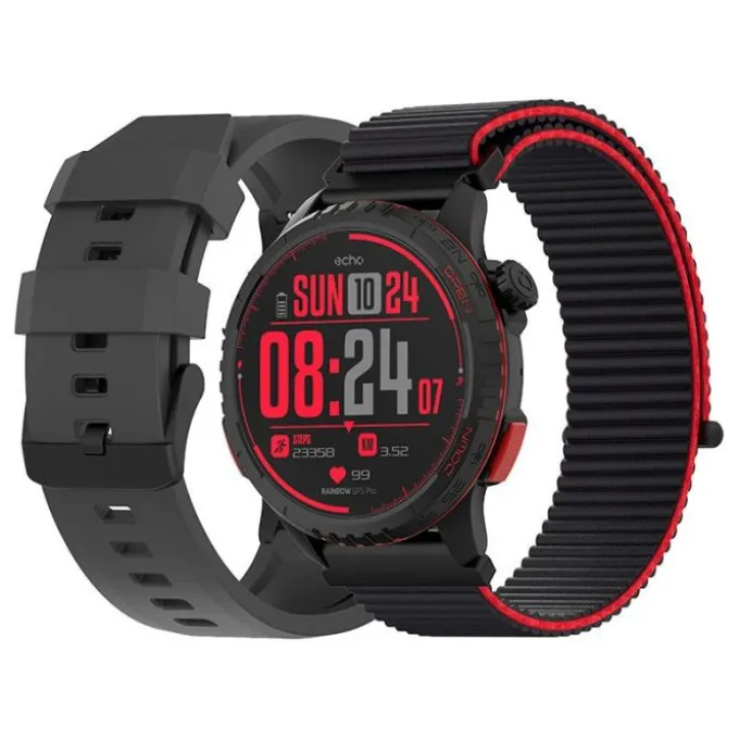 Montre connectée ECHO Rainbow GPS Pro Noir