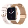 Montre connectée ECHO Rainbow Nano Bracelets Rose + Métal Gold