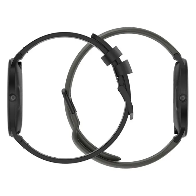 Montre connectée ECHO Rainbow Sunset noir - 2 bracelets
