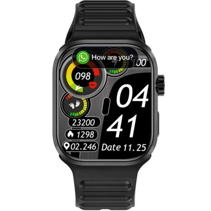 Montre connectée LEDWOOD LD80 Plus Noire