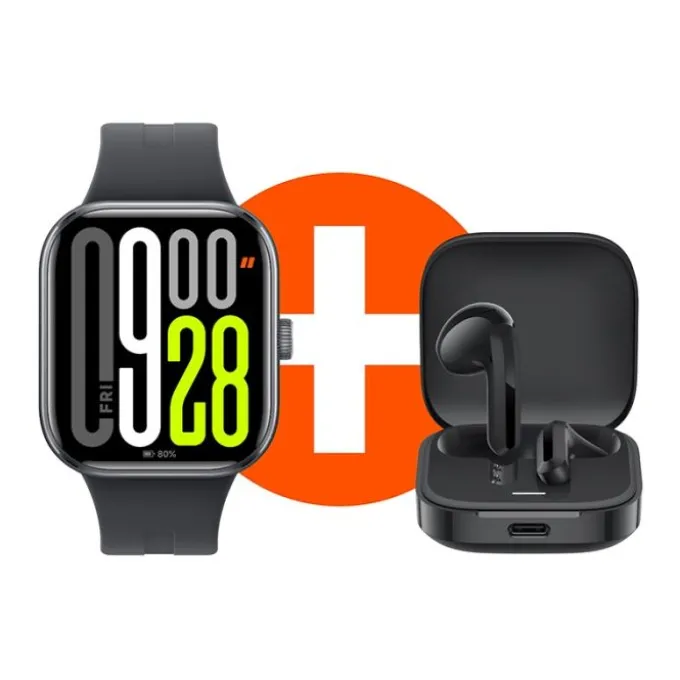 Montre connectée XIAOMI Redmi Watch5 Noire + Buds6