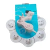 Multiprise articulée QUIRKY 5 prises avec interrupteur Blanche - Cable 1.2m