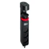 Multiprise bureau ONLAN 3 prises + 2 USB-A + 1 USB-C avec interrupteur Noire - Cable 2m