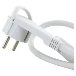 Multiprise CHACON 8 prises avec interrupteur Blanche - Cable 1.5m
